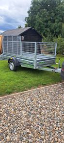 new 8 by 4 car trailer