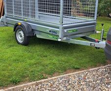new 8 by 4 car trailer