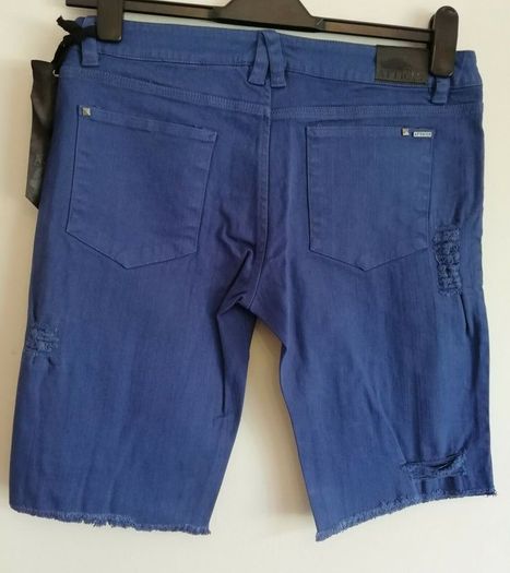 Ladies Atticus Shorts Denim Style Navy Blue New With Tags UK8, Waist 26 Inches Payment by Paypal or Revolut