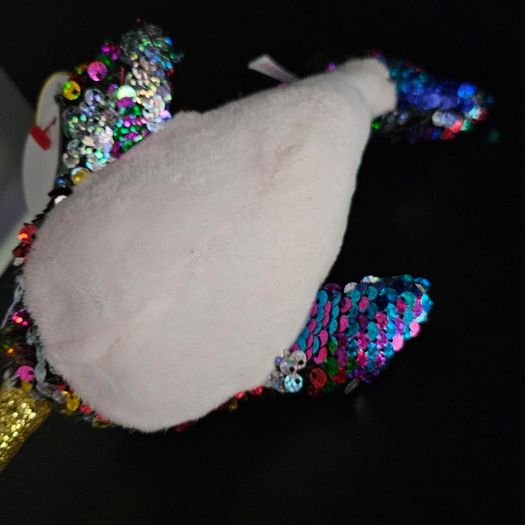 TY Flippable Beanie Narwhal