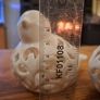 White Ceramic Bird Ornaments Pair Image 6