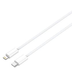 LDNIO Cable Data LC901i LC902i Kabel USB C to Lightning 30W for iPhone PD Fast