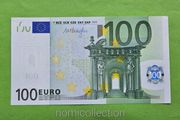 Spain 2002 year 100 Euro banknote.