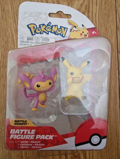Pokemon Battle Figure 2-Pack - Pikachu & Aipom