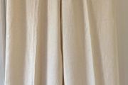 Ladies Cream Linen Mix Trousers by Marks&amp;Spencer