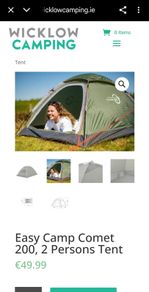 Camping Gear used only 1 time