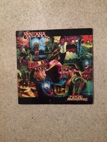 Santana Beyond Appearances lp Irish