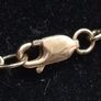 Vintage 9ct Gold Red Stone Bracelet Fully Hallmarked Birmingham 18.5cm Image 4
