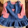 2 gorgeous winter outfits / dresses for baby girl 0-3 Image 2