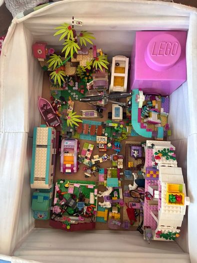 Huge LEGO Friends & Elves Collection Massive Bundle Figures, Buildings, Dragons & Vehicles
