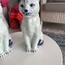 Large Vintage Ceramic Cats Image 2