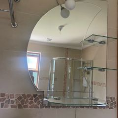 bathroom mirror