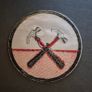 Pink floyd,  the wall, cloth patch. Image 2