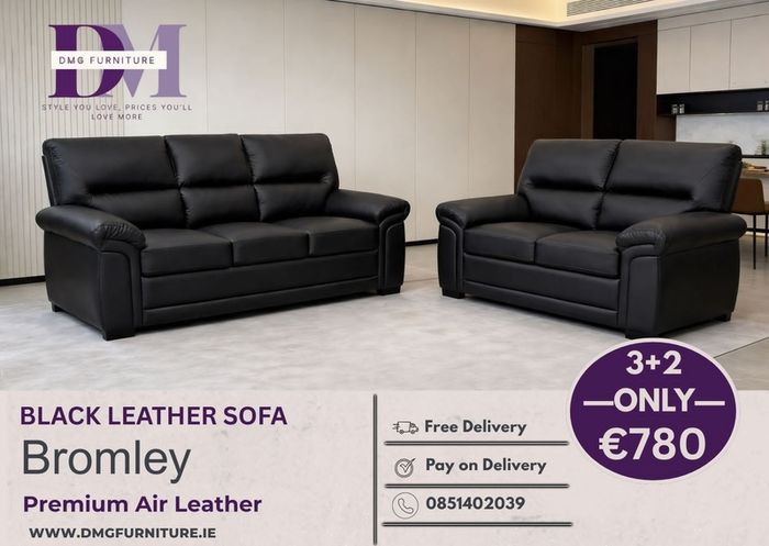 New 3+2 Bromley Leather Sofa Range