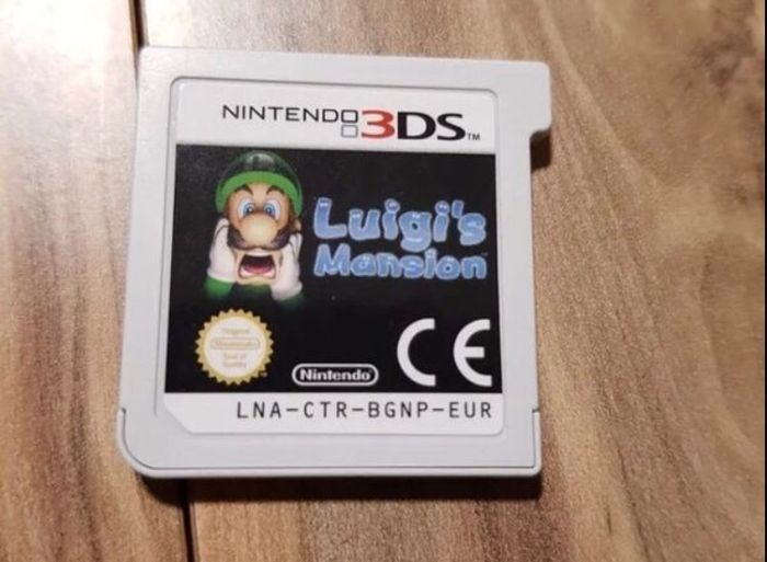 Luigi's Mansion (1) Nintendo 3DS N3DS Game Cart PAL UK (100% AUTHENTIC) Collection / Post