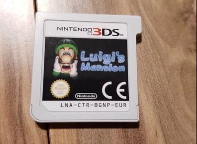 Luigi's Mansion (1) Nintendo 3DS N3DS Game Cart PAL UK (100% AUTHENTIC) Collection / Post