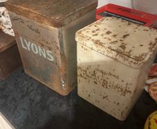 vintage tins