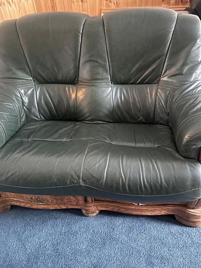 Leather sofa