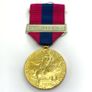 Vintage Bronze Artillery French National Defence Medal Image 2