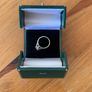 White Gold Diamond Solitaire Ring 1 x 18ct Image 4