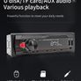Car Audio Radio 1 Din MP3 Car Stereo Bluetooth FM AUX In USB Colorful Buttons APP Remote Control 1Din Multimedia Player Image 3