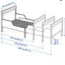 Toddler extendable bed and mattress Image 3