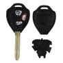 3 Buttons Remote Case Uncut Blade For For Toyota Corolla Yaris Cellica Brand New With LOGO Image 2