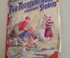 Vintage 1947 Children's Hardback Book: The Treasure Hunt by Olive Duhy"