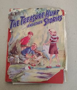 Vintage 1947 Children's Hardback Book: The Treasure Hunt by Olive Duhy"