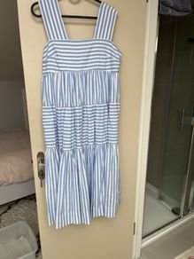 Dress- Anthropologie- beautiful cotton, fully- lined sun- dress