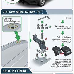 roof rack vw cady 2004-2015