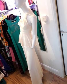 1970s Ossie Clark Stunning Two Piece RARE!! Holy Grail of Vintage!
