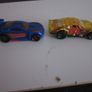 Hot Wheels Spider Man and Stockar Horse Play cars Image 2