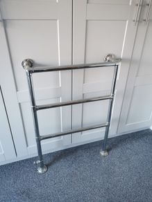Vintage Heated Towel Rail