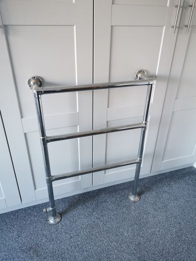 Vintage Heated Towel Rail