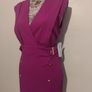 Girl in Mind Melody Military Style Occasion Dress, Orchid NEW WITH TAGS Image 6