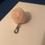 Brand new fluffy key ring like a rabbits foot Image 3