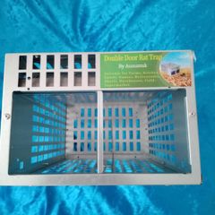 Auxumsk Double Door Live Rat Trap Humane Cage, Brand New
