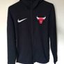 2017-2018 nike Chicago bulls full zip thermal fleece Size large Black polyester ptp 23" in excellent condition Image 5
