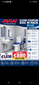 Akw Doc M Pack Blue Close Coupled