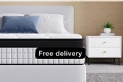 Single Mattress 3FT,9 Inch 9-Zone Orthopedic Mattress with Memory Foam &amp; Pocket Springs