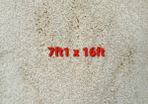 carpet 7ft1 x 16ft