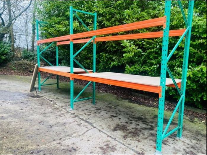 20 Ft Racking - Shelving - Pallet Racking - Garage - Shed - Shops And Warehouses
