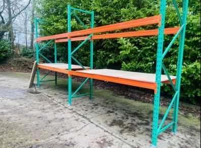 20 Ft Racking - Shelving - Pallet Racking - Garage - Shed - Shops And Warehouses