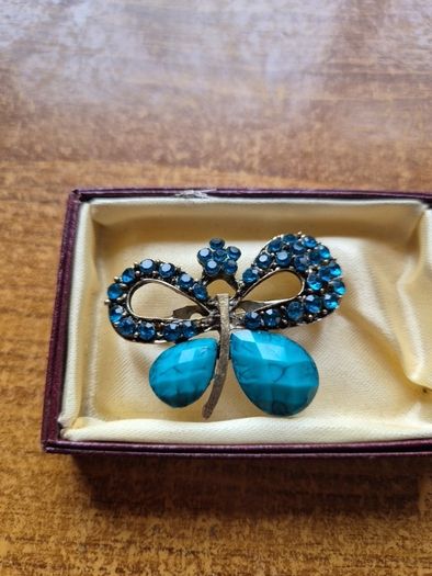 Vintage Irish Butterfly Brooch