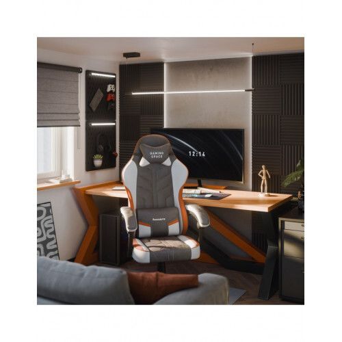 Huzaro Force 2.7 Grey Velour Gaming Chair