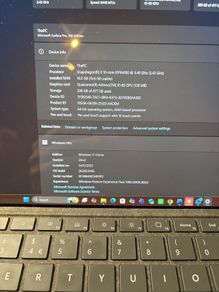 Microsoft Surface Pro 11 with keyboard and Pen