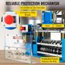 Electric Wire Stripping Machine, 1.5-38 mm Automatic Wire Stripping Machine, 11 Channels 10 Blades Cable Stripping Machine, Wire Stripping Tool 2286 cm/Minute, for Recycling Copper Wire Image 6