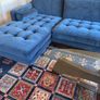 Corner Sofa(Scott Navy Velvet) Image 4