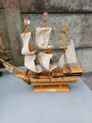 Collection of Vintage Model Ships